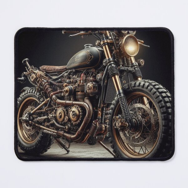 Item preview, Steampunk Scrambler Motorcycle designed and sold by Outlandishrob.