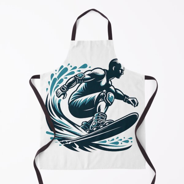 Item preview, surfing wave in ocean enjoying holidays designed and sold by vectorillus.
