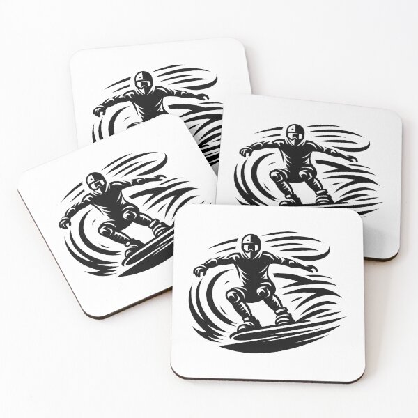 Item preview, surfing wave in ocean enjoying holidays designed and sold by vectorillus.