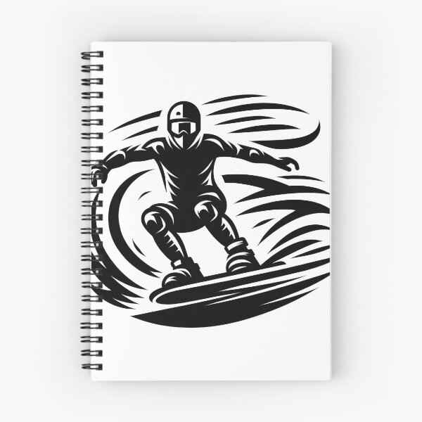 Item preview, surfing wave in ocean enjoying holidays designed and sold by vectorillus.