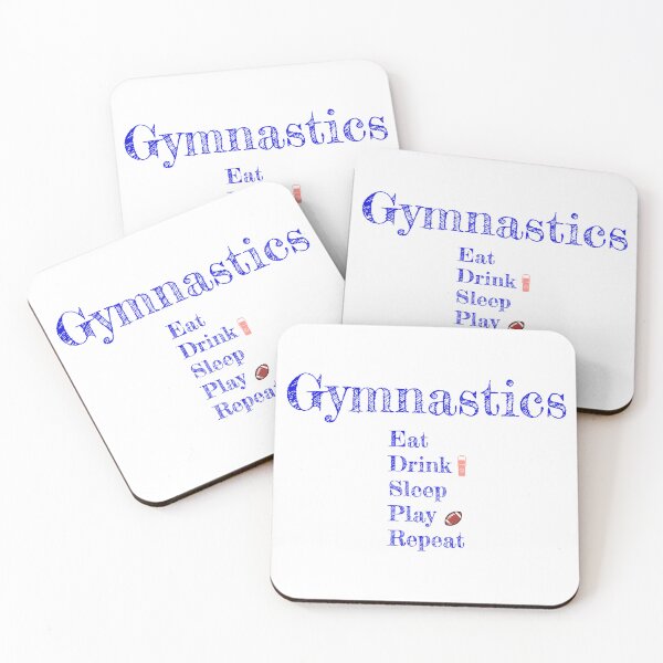 Item preview, Gymnastics Life: Eat, Drink, Sleep, Play, Repeat designed and sold by GlassPenny.