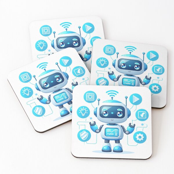 Item preview, The Future of Automation cute ai robot designed and sold by nicnacc.