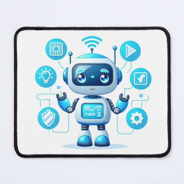 Item preview, The Future of Automation cute ai robot designed and sold by nicnacc.