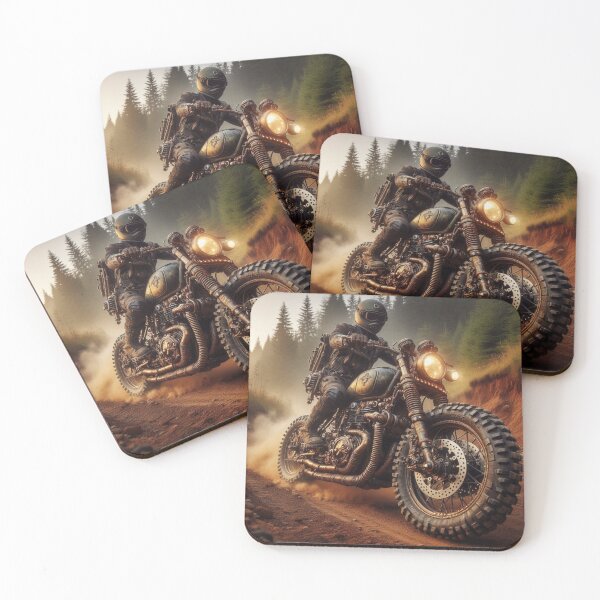 Item preview, Trail riding scrambler motorcycle designed and sold by Outlandishrob.