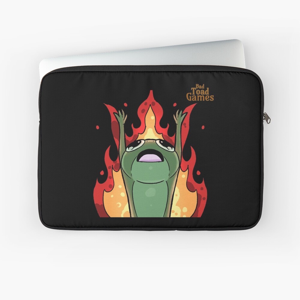 Item preview, Laptop Sleeve designed and sold by Bad-Toad-Games.