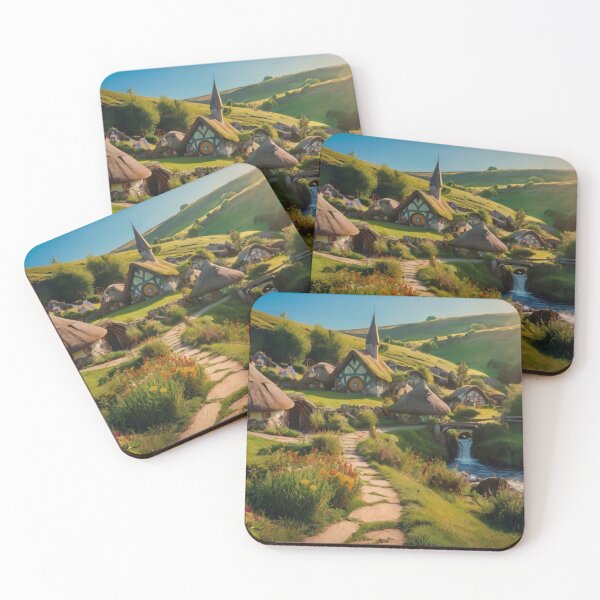 Item preview, The Enchanted Riverside Village designed and sold by BlareBlare.