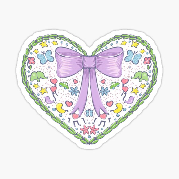 Cute heart for a new baby Sticker