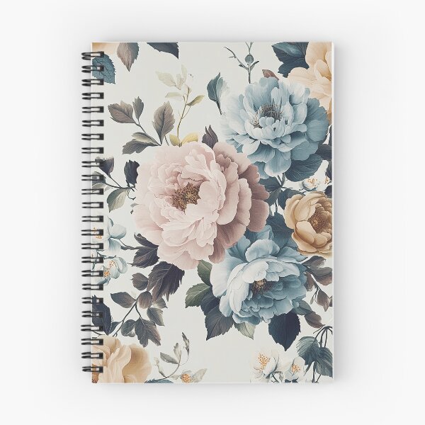 Item preview, Soft Pink & Blue Vintage Floral-Delicate Botanical Charm designed and sold by kyungmie87.