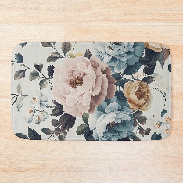 Item preview, Soft Pink & Blue Vintage Floral-Delicate Botanical Charm designed and sold by kyungmie87.