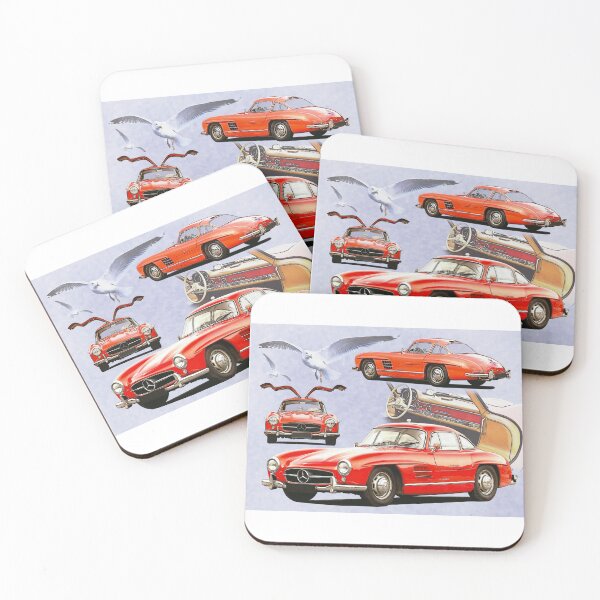 Item preview, Mercedes Gullwing designed and sold by EdwinSixtytwo.