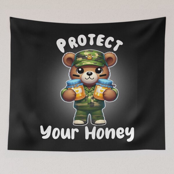 Item preview, Protect Your Honey Bear designed and sold by TeddybearClub.