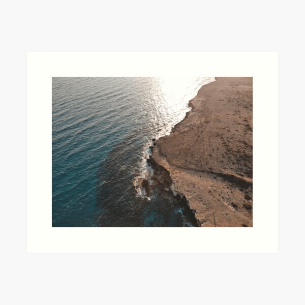 The island’s edge - Cape Greco Art Print
