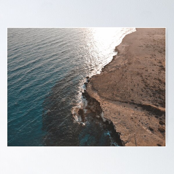 The island’s edge - Cape Greco Poster