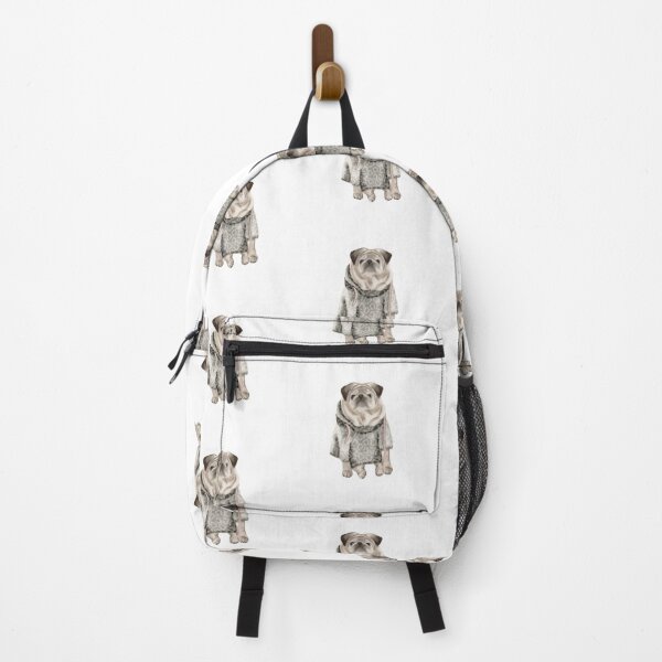Item preview, pug, dog in clothes, small dog, purebred dog, animal, pet designed and sold by Tetiana Pohurska.