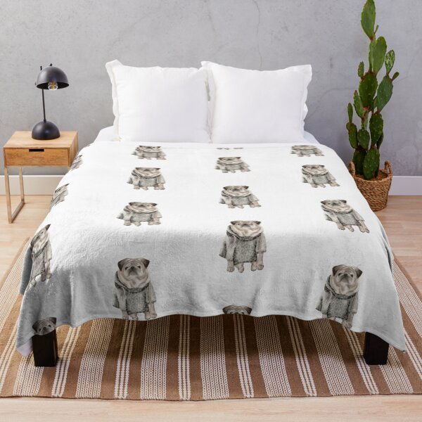 Item preview, pug, dog in clothes, small dog, purebred dog, animal, pet designed and sold by Tetiana Pohurska.