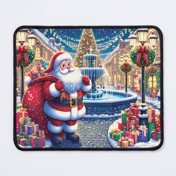 Item preview, Christmas Santa Is In Town C11 D11 designed and sold by HappyHavenStu.