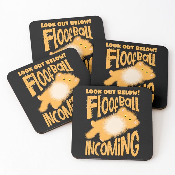 Item preview, Look Out Below, Floofball Incoming designed and sold by graphicgrain.