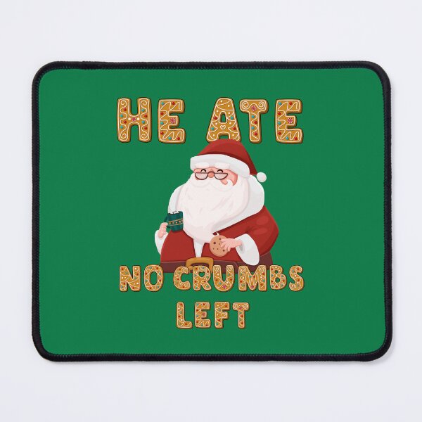 Item preview, Santa ATE designed and sold by Caring Hearts.