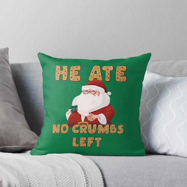 Item preview, Santa ATE designed and sold by Caring Hearts.