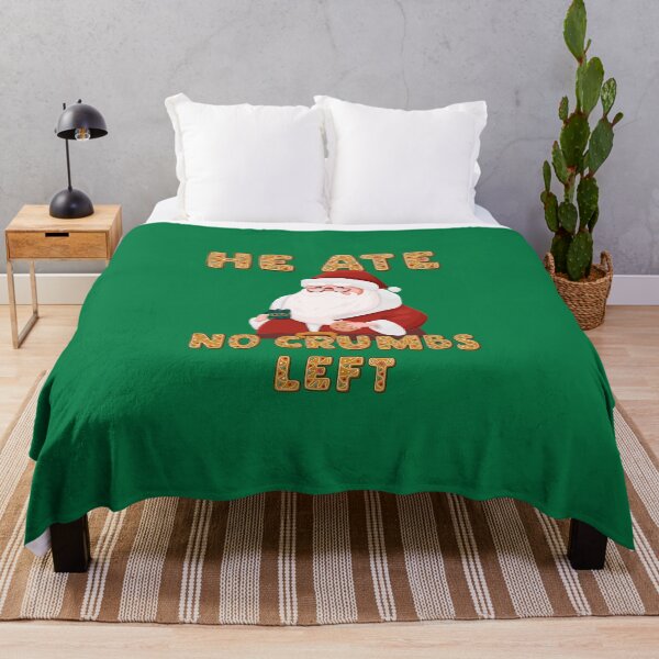 Item preview, Santa ATE designed and sold by Caring Hearts.