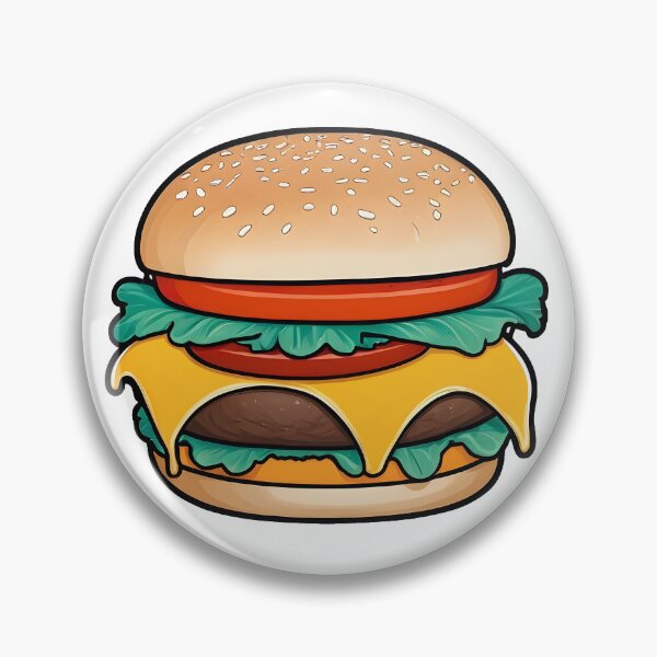 Item preview, cheese burger designed and sold by zeeminimal.