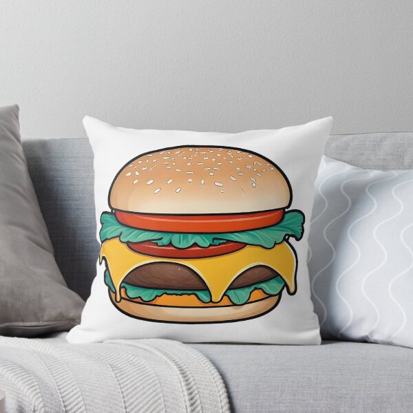 Item preview, cheese burger designed and sold by zeeminimal.