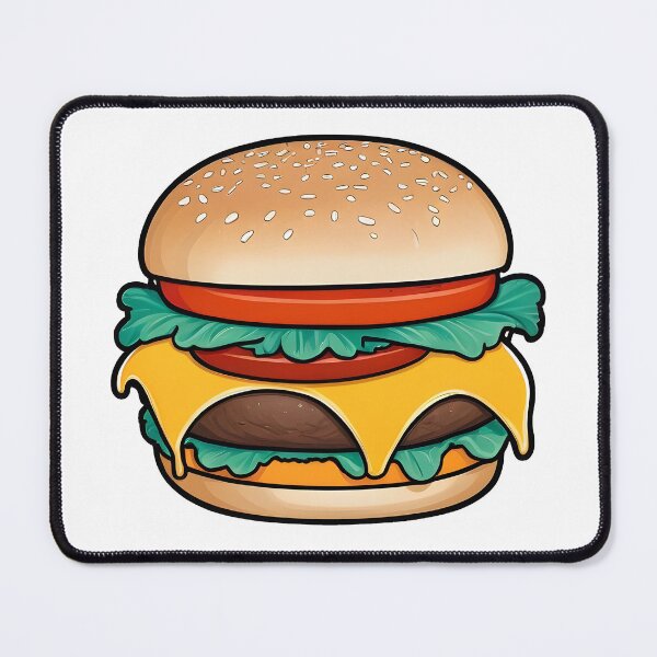 Item preview, cheese burger designed and sold by zeeminimal.