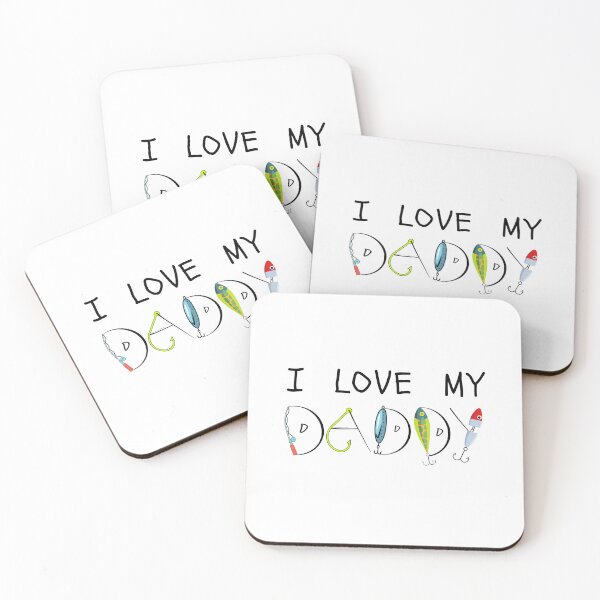 Item preview, I Love My Daddy Fathers Day Gift-Gone Fishing  designed and sold by FamilyGlowStore.