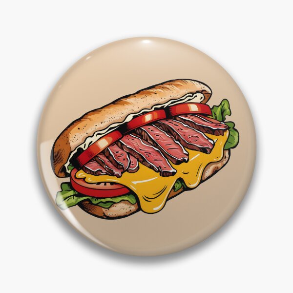 Item preview, cheese steak designed and sold by zeeminimal.