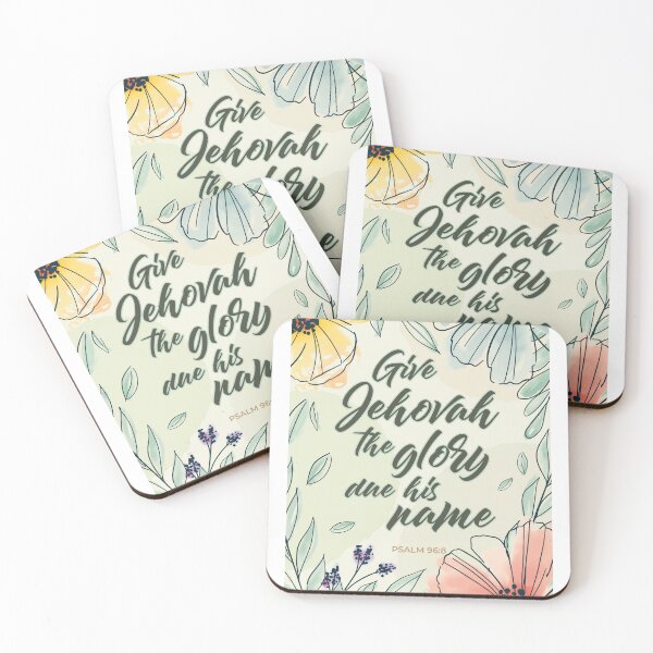 Item preview, JW 2025 Yeartext - Give Jehovah the glory due his name (Psalm 96:8) designed and sold by LiliGalerie.