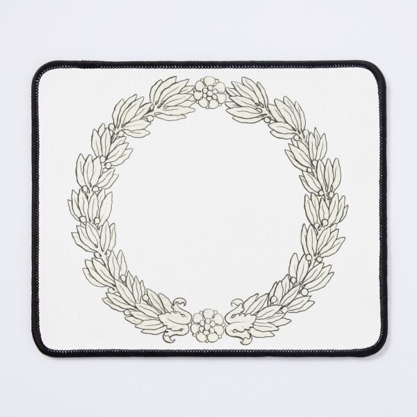 Item preview, Wreath Illustration designed and sold by HawthorneFlame.
