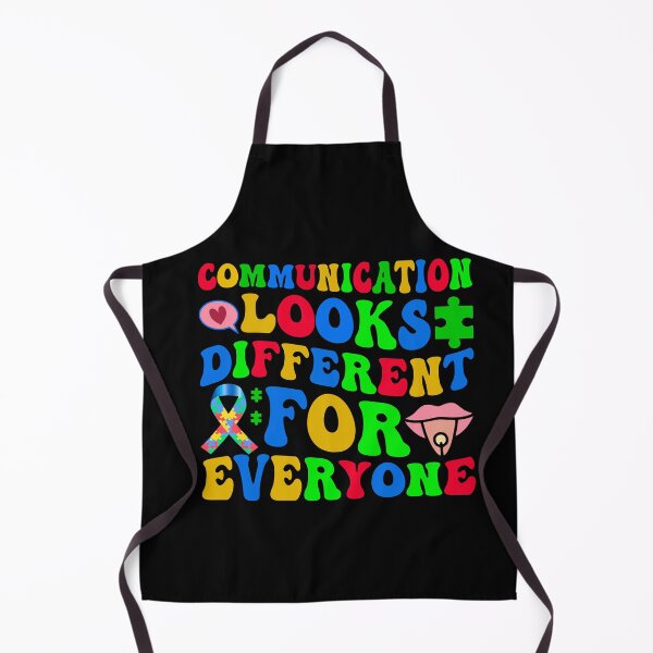 Item preview, Communication Looks Different For Everyone, Speech Therapy, Speech Pathologist, Audiologist, Audiology Slp, Mental Health, RBT, AAC designed and sold by behindthefacts.