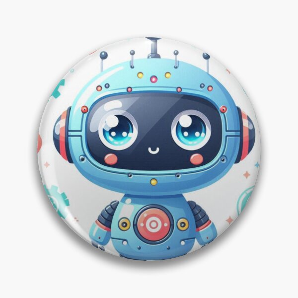 Item preview, Futuristic Vision cute ai robot designed and sold by nicnacc.