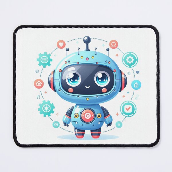 Item preview, Futuristic Vision cute ai robot designed and sold by nicnacc.