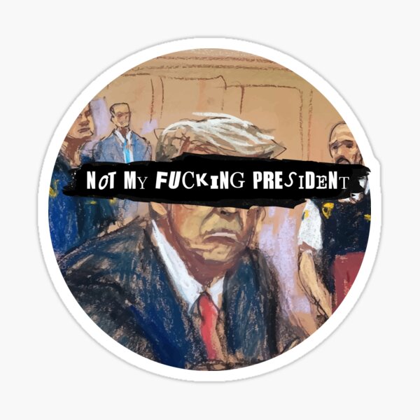 Vista previa del artículo con la obra «No es mi maldito presidente», diseñado y vendido por remerasnerdas.