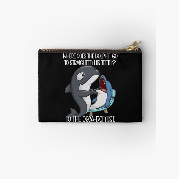 Item preview, Where Does Dolphin Go To Straighten His Teeth To The Orca-donist designed and sold by PNGShop.