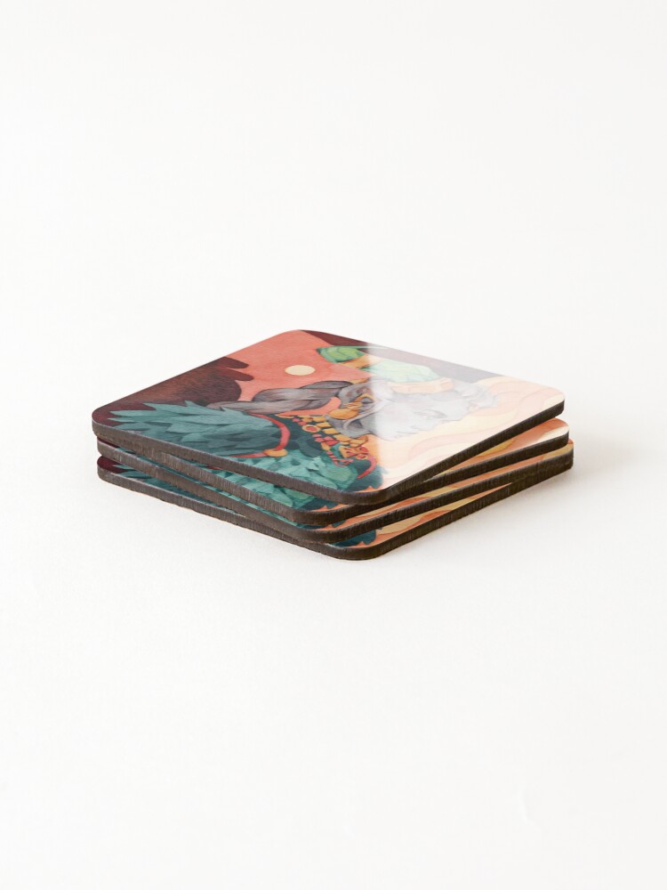 Thumbnail 4 of 5, Coasters (Set of 4), Taash designed and sold by point-maitimo.