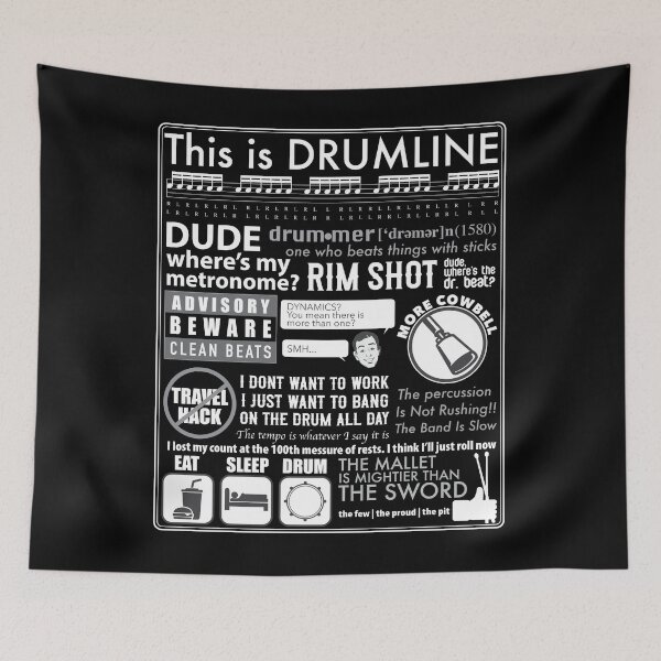 Item preview, This Is Drumline Funny Music Design designed and sold by PNGShop.