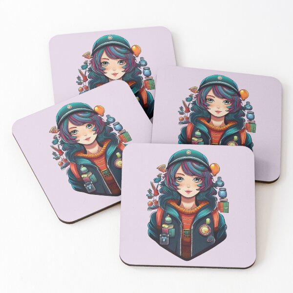 Item preview, Scientist Girl | Arts and Science | Dark Academia Collection designed and sold by monkeybusiness.pt.