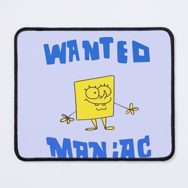 Item preview, Spongebob Squarepants Wanted: Maniac designed and sold by matchalattextrafoam.