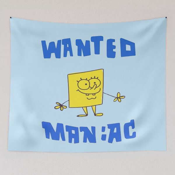 Item preview, Spongebob Squarepants Wanted: Maniac designed and sold by matchalattextrafoam.