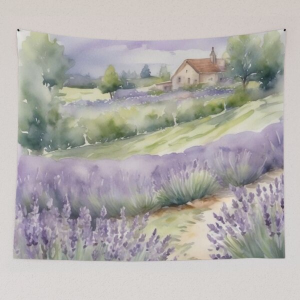 Item preview, Lavendar Fields designed and sold by MarkLines.