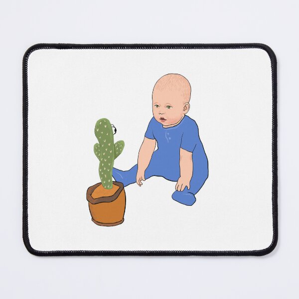 Item preview, Baby and the dancing cactus designed and sold by Ekaterina Khozatskaya.