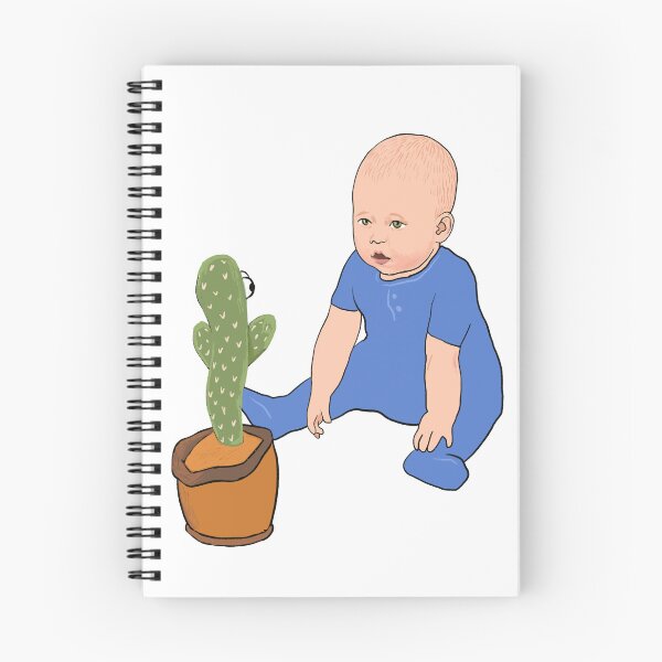 Item preview, Baby and the dancing cactus designed and sold by Ekaterina Khozatskaya.