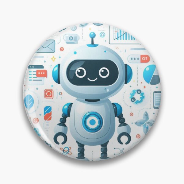 Item preview, Innovation in Robotics cute ai robot designed and sold by nicnacc.