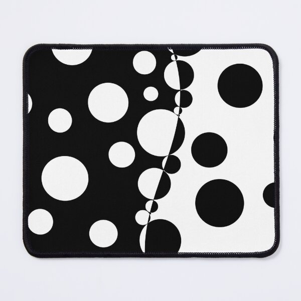 Item preview, Retro 60's Black and White Dot Pattern designed and sold by MellowCat.