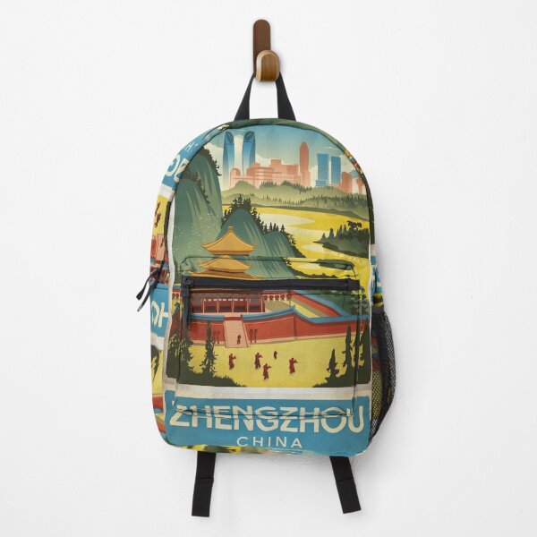 Item preview, Zhengzhou Vintage Travel Poster designed and sold by TravelerRat.