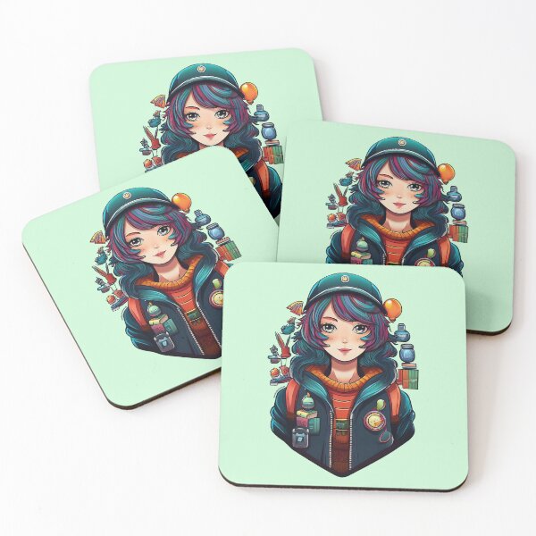 Item preview, Scientist Girl | Arts and Science | Dark Academia Collection designed and sold by monkeybusiness.pt.