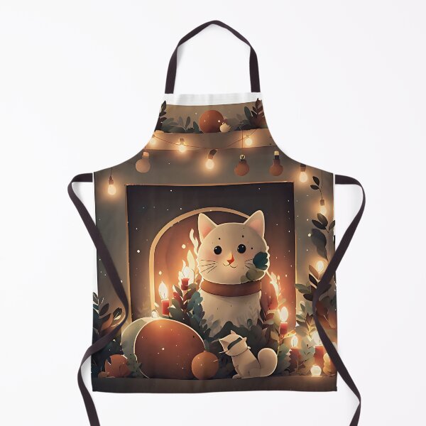 Aperçu de l'œuvre Cheminée de Noël chaleureuse créée et vendue par FluffyPeels.