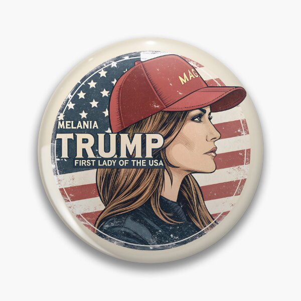 Item preview, Melania Trump First Lady Of The United States Of America Patriotic designed and sold by EdGraphy.
